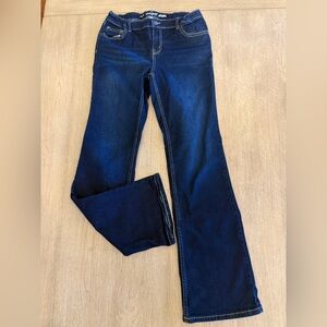 Dark Blue Kids Bootcut Jeans